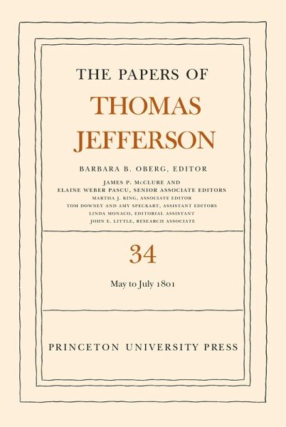 The Papers of Thomas Jefferson, Volume 34 (eBook, PDF)