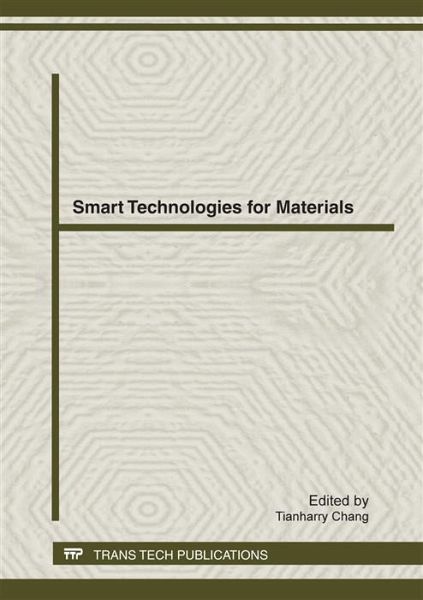 Smart Technologies for Materials (eBook, PDF)