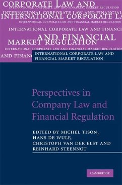 Cover Perspectives in Company Law and Financial Regulation (eBook, ePUB)
