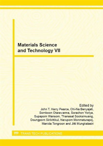 Materials Science and Technology VII (eBook, PDF) Materials Science and Technology VII (eBook, PDF)