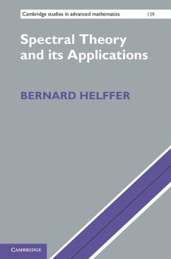Spectral Theory and its Applications (eBook, ePUB) - Helffer, Bernard