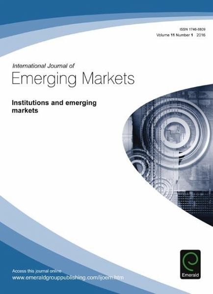 Institutions and Emerging Markets (eBook, PDF) Institutions and Emerging Markets (eBook, PDF)