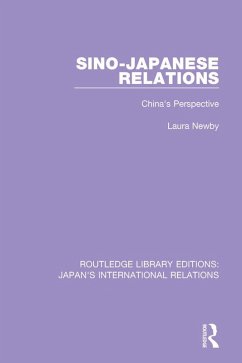 Cover Sino-Japanese Relations (eBook, PDF)