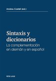 Sintaxis y diccionarios (eBook, ePUB)