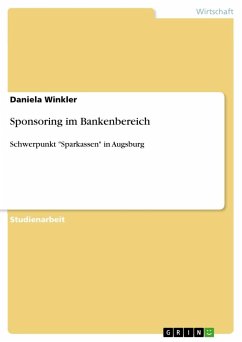 Sponsoring im Bankenbereich - Winkler, Daniela