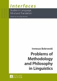Problems of Methodology and Philosophy in Linguistics (eBook, PDF)