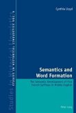 Semantics and Word Formation (eBook, PDF)
