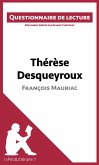 Thérèse Desqueyroux de François Mauriac (eBook, ePUB)
