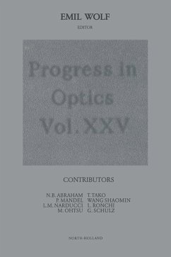 Cover Progress in Optics (eBook, PDF)