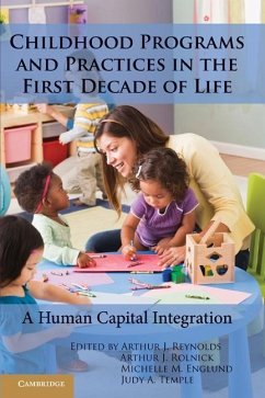 Cover Childhood Programs and Practices in the First Decade of Life (eBook, ePUB)