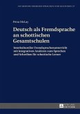 Deutsch als Fremdsprache an schottischen Gesamtschulen (eBook, PDF)