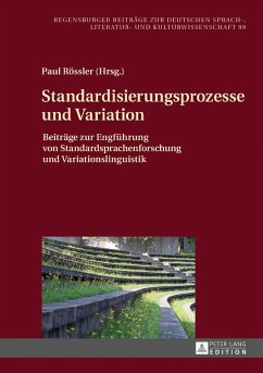 Standardisierungsprozesse und Variation (eBook, ePUB)