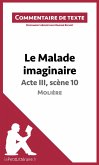 Le Malade imaginaire de Molière - Acte III, scène 10 (eBook, ePUB)