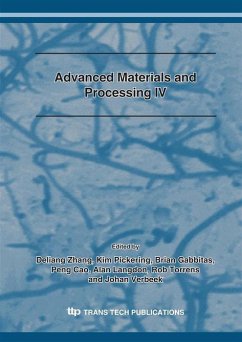 Cover Advanced Materials and Processing IV (eBook, PDF)