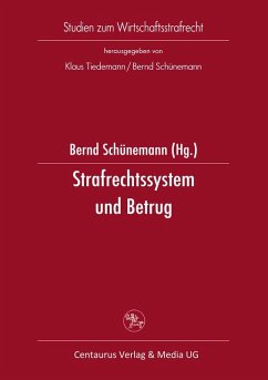 Strafrechtssystem und Betrug (eBook, PDF) - Schünemann, Bernd