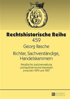 Richter, Sachverstaendige, Handelskammern (eBook, PDF) - Rasche, Georg