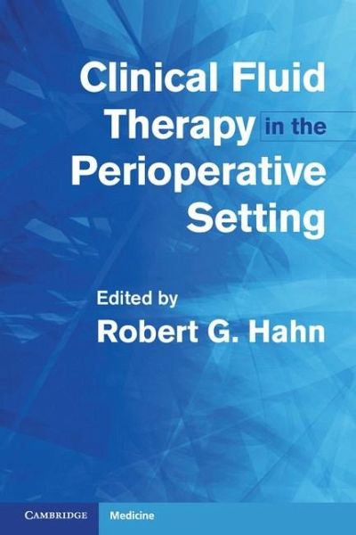 Clinical Fluid Therapy in the Perioperative Setting (eBook, ePUB)