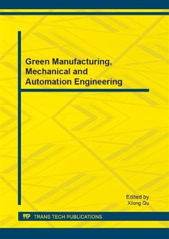 Cover Green Manufacturing, Mechanical and Automation Engineering (eBook, PDF)