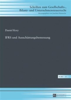 IFRS und Ausschuettungsbemessung (eBook, PDF) - Krey, Daniel