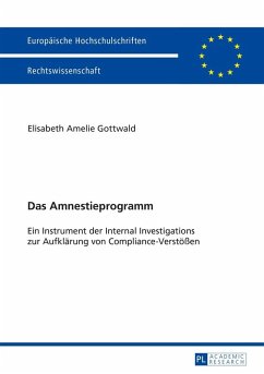 Das Amnestieprogramm (eBook, ePUB) - Elisabeth Gottwald, Gottwald