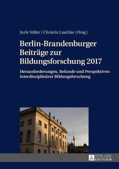 Berlin-Brandenburger Beitraege zur Bildungsforschung 2017 (eBook, ePUB)