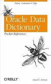 Oracle Data Dictionary Pocket Reference (eBook, PDF)