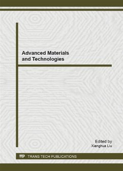 Cover Advanced Materials and Technologies (eBook, PDF)