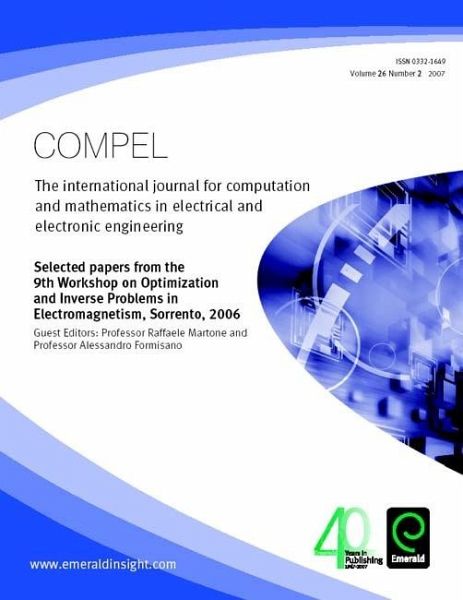 Selected papersfrom the 9th Workshop on optimization and inverse problems in electromagnetism Sorrento 2006 (eBook, PDF) Selected papersfrom the 9th Workshop on optimization and inverse problems in electromagnetism Sorrento 2006 (eBook, PDF)