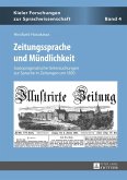 Zeitungssprache und Muendlichkeit (eBook, ePUB)