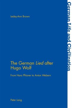 German Lied after Hugo Wolf (eBook, ePUB) - Lesley-Ann Brown, Brown