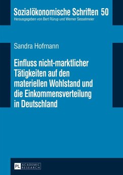 Cover Einfluss nicht-marktlicher Taetigkeiten auf den materiellen Wohlstand und die Einkommensverteilung in Deutschland (eBook, ePUB)