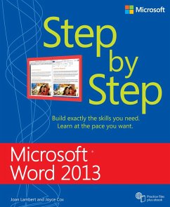 Microsoft Word 2013 Step By Step (eBook, ePUB) - Lambert, Joan; Cox, Joyce