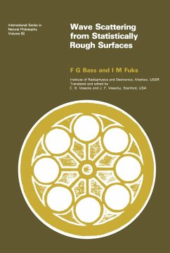 Wave Scattering from Statistically Rough Surfaces (eBook, PDF) - Bass, F. G.; Fuks, I. M.