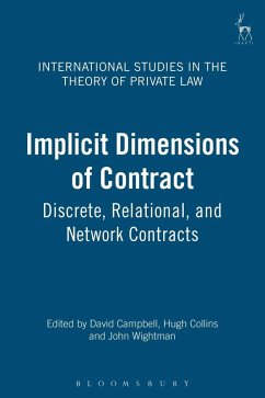 Implicit Dimensions of Contract (eBook, PDF)