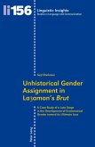 Unhistorical Gender Assignment in Layamon's Brut (eBook, PDF)