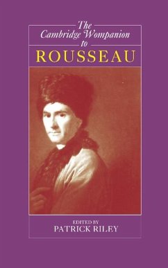 Cambridge Companion to Rousseau (eBook, ePUB) - Riley, Patrick