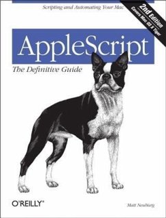 AppleScript: The Definitive Guide (eBook, PDF) - Neuburg, Matt