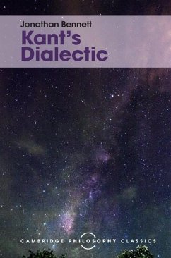 Kant's Dialectic (eBook, ePUB) - Bennett, Jonathan