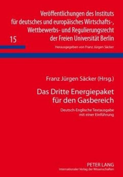 Das Dritte Energiepaket fuer den Gasbereich (eBook, PDF)