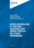 Entre archeologie et histoire : dialogues sur divers peuples de l'Italie preromaine (eBook, PDF)