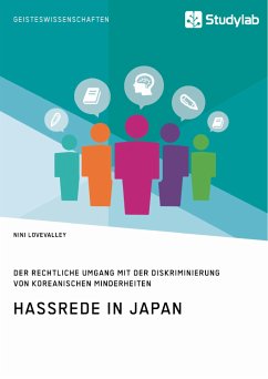 Hassrede in Japan. Der rechtliche Umgang mit der Diskriminierung von koreanischen Minderheiten (eBook, ePUB) - Lovevalley, Nini