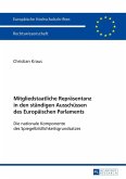 Mitgliedstaatliche Repraesentanz in den staendigen Ausschuessen des Europaeischen Parlaments (eBook, ePUB)