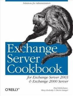 Exchange Server Cookbook (eBook, PDF) - Robichaux, Paul