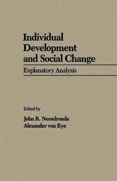 Cover Individual Development and Social Change (eBook, PDF)