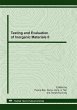 Testing and Evaluation of Inorganic... - Bild 1