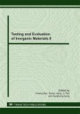 Testing and Evaluation of Inorganic Materials II (eBook, PDF)