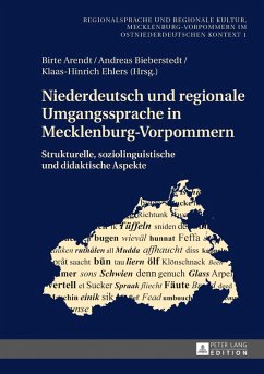 Niederdeutsch und regionale Umgangssprache in Mecklenburg-Vorpommern (eBook, ePUB)