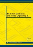 Machinery Electronics and Control Engineering III (eBook, PDF) Machinery Electronics and Control Engineering III (eBook, PDF)