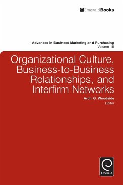 Cover Organizational Culture, Business-to-Business Relationships, and Interfirm Networks (eBook, PDF)