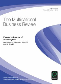 Cover Essays in Honour of Alan Rugman (eBook, PDF)